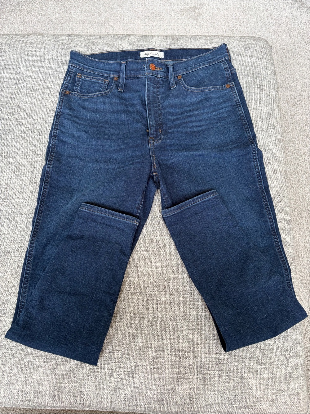 Madewell Women's Dark Blue Skinny Jeans